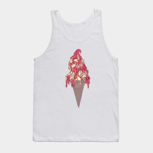 bear ice cream Tank Top